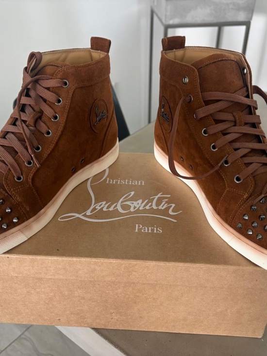 BRAND NEW in box  Christian Louboutin Lou Spikes main image 4